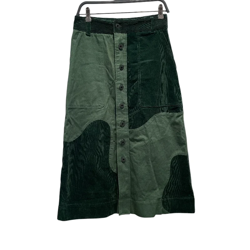 Brain Dead/Long Skirt/M/Corduroy/GRN/Brain Dead "Corduroy" Skirt