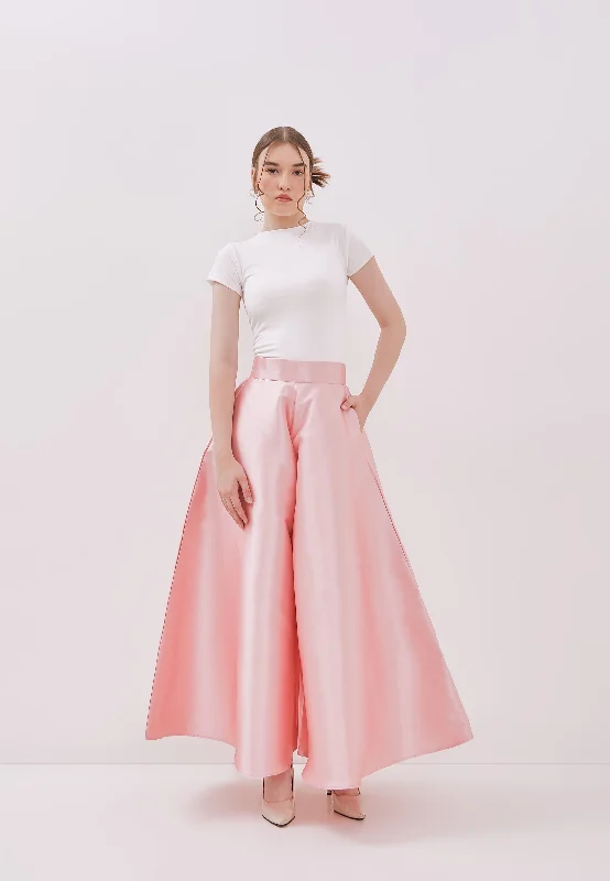 BLUSH PINK Maxi Circle Culottes