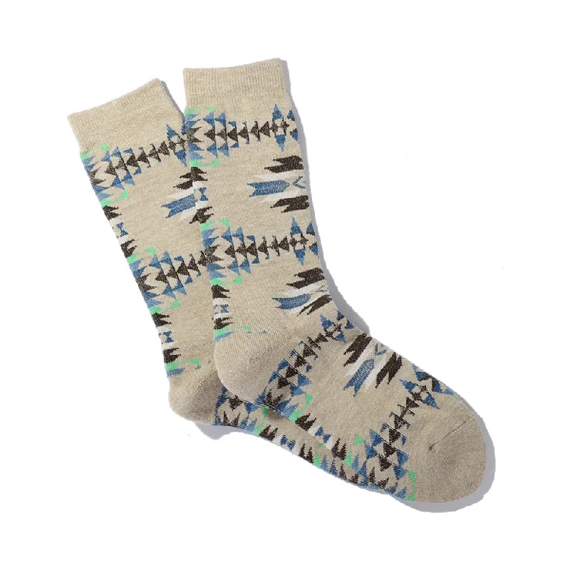 Anonymous Ism Native Crew Sock - Beige